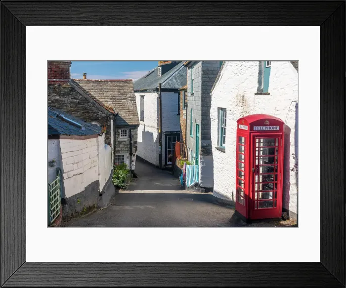 Framed Print : UK, England, Cornwall, Port Isaac Framed Print : UK, England, Cornwall, Port Isaac