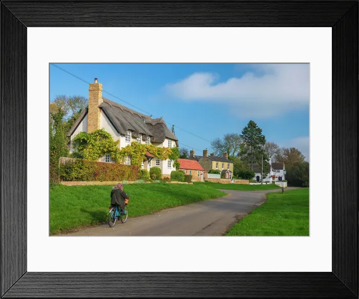 Framed Print : UK, England, Cambridgeshire, Holywell Framed Print : UK, England, Cambridgeshire, Holywell