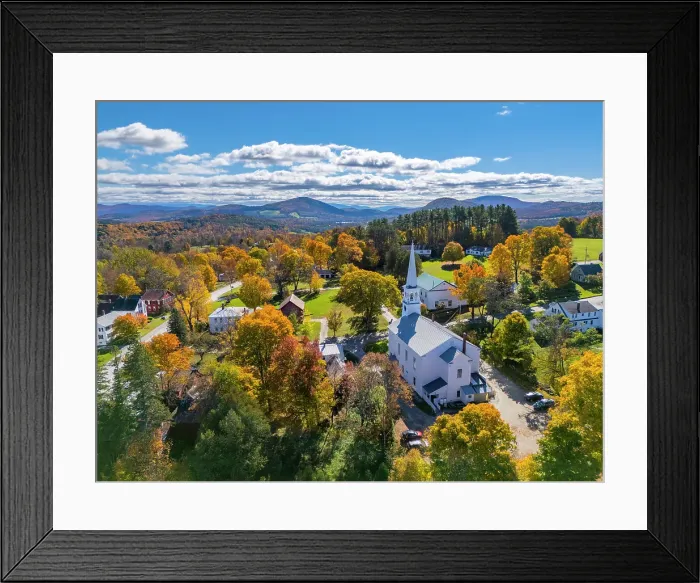 Framed Print : Peacham Congregational Church, Peacham, Vermont, USA Framed Print : Peacham Congregational Church, Peacham, Vermont, USA