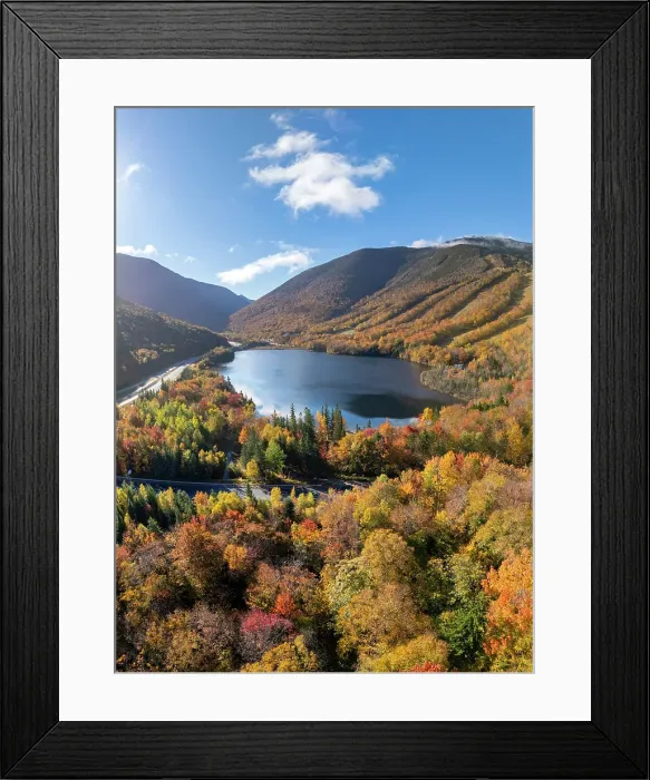 Framed Print : Echo Lake, Franconia, New Hampshire, New England Framed Print : Echo Lake, Franconia, New Hampshire, New England