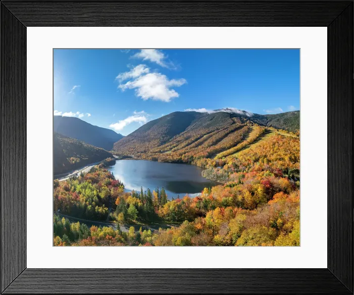 Framed Print : Echo Lake, Franconia, New Hampshire, New England Framed Print : Echo Lake, Franconia, New Hampshire, New England