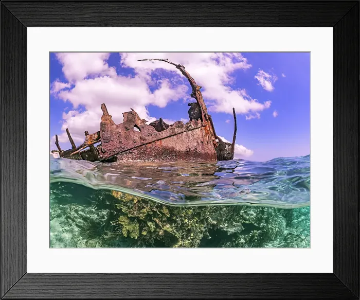 Framed Print : The Wreck of the Pallas, South Sound, Grand Cayman, Cayman Islands, British West Indies Framed Print : The Wreck of the Pallas, South Sound, Grand Cayman, Cayman Islands, British West Indies