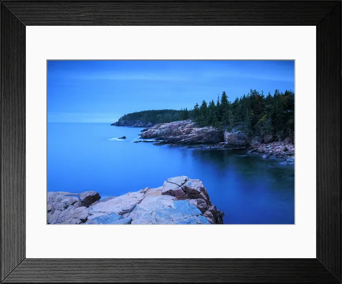 Framed Print : Coastal scene on Mount Desert Island, Ocean Path, Acadia National Park, Bar Harbor, Maine, United States Framed Print : Coastal scene on Mount Desert Island, Ocean Path, Acadia National Park, Bar Harbor, Maine, United States
