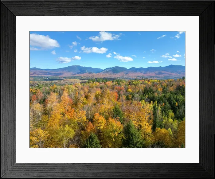 Framed Print : Fall foliage and the White Mountains beyond, Franconina Notch State Park, Sugar Hill, New Hampshire, New England, USA Framed Print : Fall foliage and the White Mountains beyond, Franconina Notch State Park, Sugar Hill, New Hampshire, New England, USA