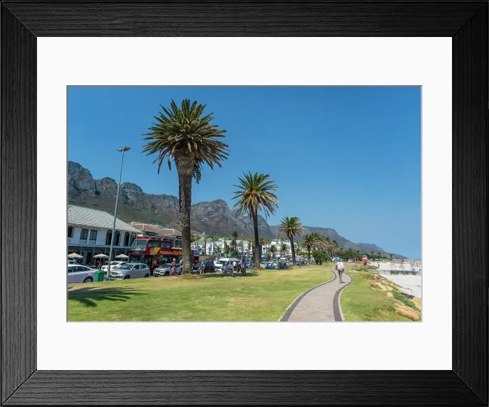 Framed Print : Camps Bay, Cape Town, Western Cape, South Africa Framed Print : Camps Bay, Cape Town, Western Cape, South Africa