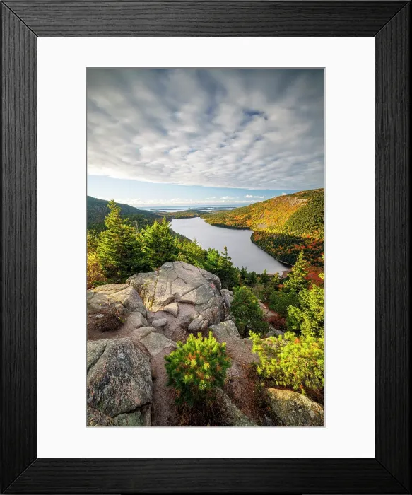 Framed Print : Jordan Pond, Mount Desert Island, Acadia National Park, Bar Harbor, Maine, United States Framed Print : Jordan Pond, Mount Desert Island, Acadia National Park, Bar Harbor, Maine, United States
