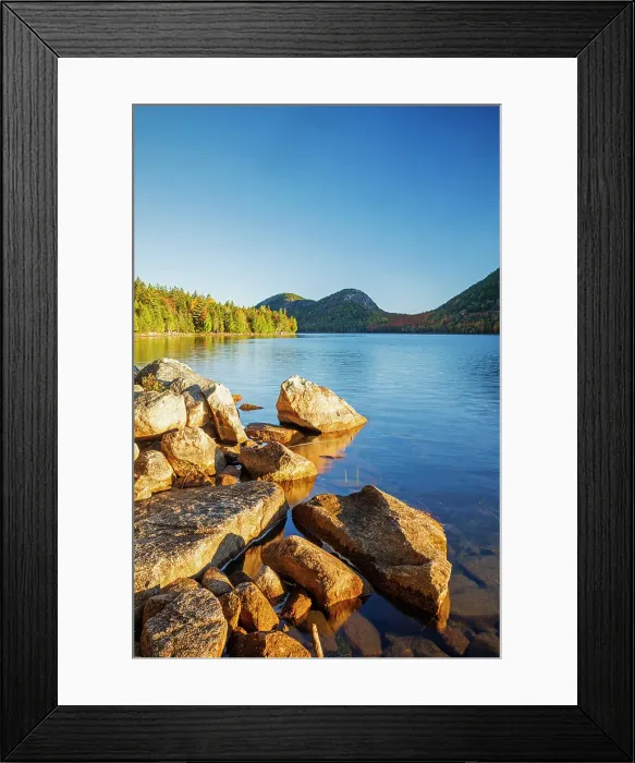 Framed Print : Jordan Pond, Mount Desert Island, Acadia National Park, Bar Harbor, Maine, United States Framed Print : Jordan Pond, Mount Desert Island, Acadia National Park, Bar Harbor, Maine, United States