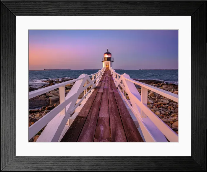 Framed Print : Marshall Point Lighthouse at Sunrise Port Clyde, , Maine, New England, USA Framed Print : Marshall Point Lighthouse at Sunrise Port Clyde, , Maine, New England, USA