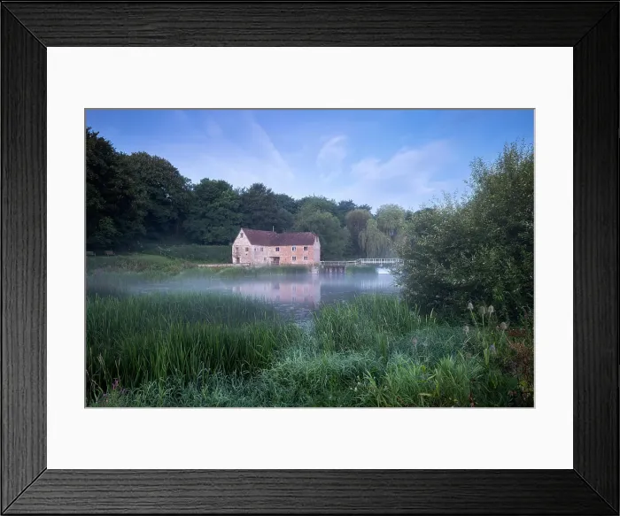 Framed Print : Sturminster Newton Mill, River Stour, Dorset, England, UK, July 2024 Framed Print : Sturminster Newton Mill, River Stour, Dorset, England, UK, July 2024