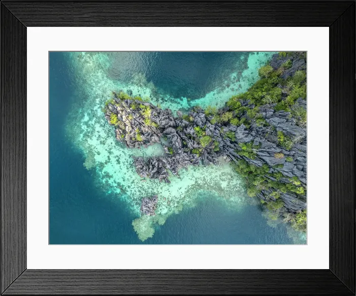 Framed Print : Coron Island, Calamian Islands, Palawan, Philippines