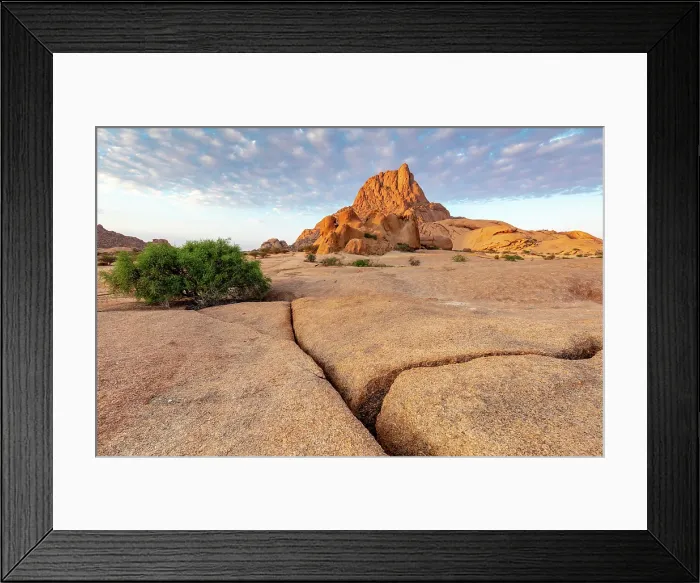 Framed Print : Ancient granite mountains, Spitzkoppe, Namib Desert, Namibia Framed Print : Ancient granite mountains, Spitzkoppe, Namib Desert, Namibia