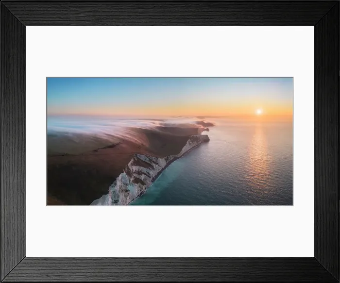 Framed Print : Jurassic Coast World Heritage Site, Dorset, England, UK, Feb 2023 Framed Print : Jurassic Coast World Heritage Site, Dorset, England, UK, Feb 2023