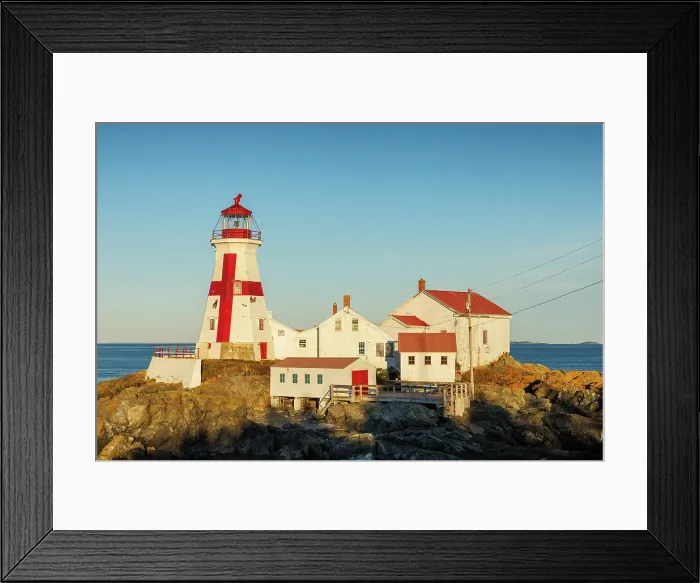 Framed Print : East Quoddy Lighthouse, Campobello Island, New Brunswick, Canada Framed Print : East Quoddy Lighthouse, Campobello Island, New Brunswick, Canada