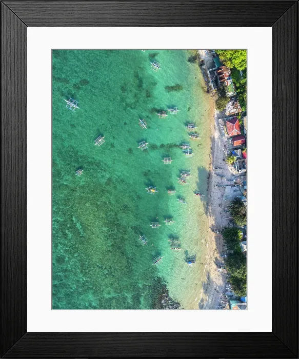 Framed Print : Bangka boats, Gigantes Islands, Iloilo Province, Western Visayas, Philippines Framed Print : Bangka boats, Gigantes Islands, Iloilo Province, Western Visayas, Philippines