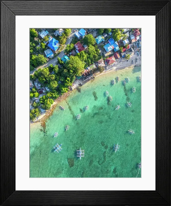 Framed Print : Bangka boats, Gigantes Islands, Iloilo Province, Western Visayas, Philippines Framed Print : Bangka boats, Gigantes Islands, Iloilo Province, Western Visayas, Philippines