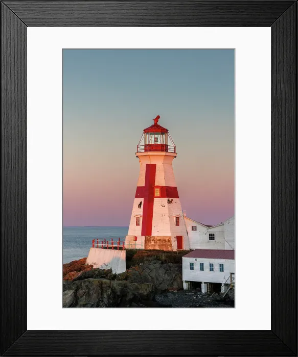 Framed Print : East Quoddy Lighthouse, Campobello Island, New Brunswick, Canada Framed Print : East Quoddy Lighthouse, Campobello Island, New Brunswick, Canada
