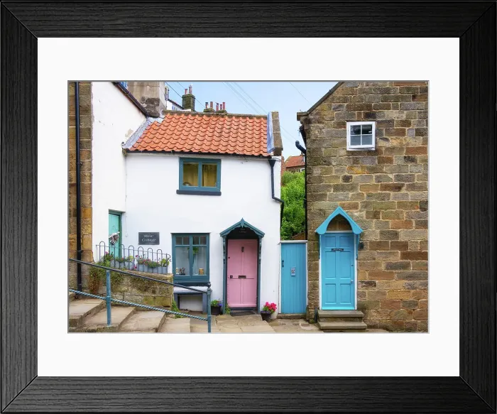 Framed Print : Streets of Robin Hood Bay, an old fishing village on the Heritage Coast of the North York Moors, North Yorkshire, England Framed Print : Streets of Robin Hood Bay, an old fishing village on the Heritage Coast of the North York Moors, North Yorkshire, England