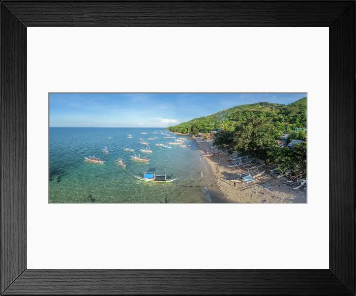 Framed Print : Bangka boats, Gigantes Islands, Iloilo Province, Western Visayas, Philippines Framed Print : Bangka boats, Gigantes Islands, Iloilo Province, Western Visayas, Philippines
