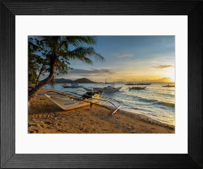 Framed Print : Bangka boats, Gigantes Islands, Iloilo Province, Western Visayas, Philippines Framed Print : Bangka boats, Gigantes Islands, Iloilo Province, Western Visayas, Philippines