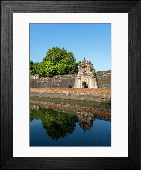 Framed Print : Fort Santiago, Intramuros, Manila, capital of The Philippines Framed Print : Fort Santiago, Intramuros, Manila, capital of The Philippines