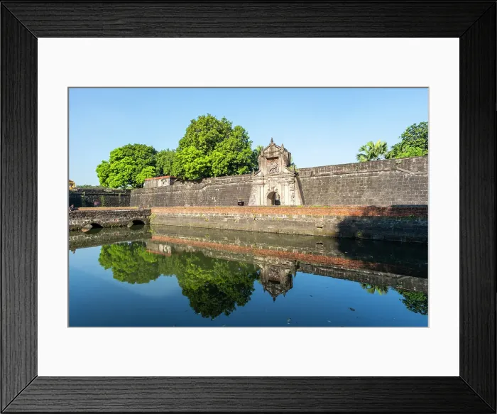 Framed Print : Fort Santiago, Intramuros, Manila, capital of The Philippines Framed Print : Fort Santiago, Intramuros, Manila, capital of The Philippines