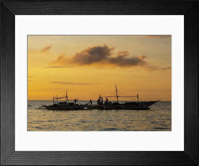 Framed Print : Bangka boats, Gigantes Islands, Iloilo Province, Western Visayas, Philippines Framed Print : Bangka boats, Gigantes Islands, Iloilo Province, Western Visayas, Philippines