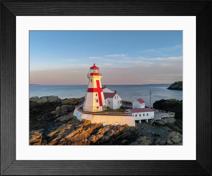 Framed Print : East Quoddy Lighthouse, Campobello Island, New Brunswick, Canada Framed Print : East Quoddy Lighthouse, Campobello Island, New Brunswick, Canada