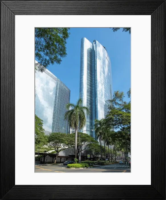 Framed Print : Ayala Triangle Gardens Tower, Makati, Manila, capital of The Philippines Framed Print : Ayala Triangle Gardens Tower, Makati, Manila, capital of The Philippines
