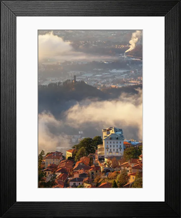 Framed Print : A view of Como and Como province from Volta Lighthouse (Faro Voltiano) Brunate, lake Como, Como province, Lombardy, Italy Framed Print : A view of Como and Como province from Volta Lighthouse (Faro Voltiano) Brunate, lake Como, Como province, Lombardy, Italy