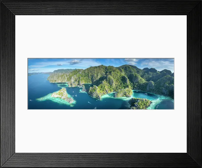 Framed Print : Coron Island, Calamian Islands, Palawan, Philippines