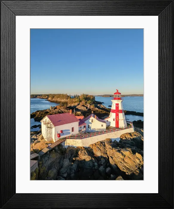 Framed Print : East Quoddy Lighthouse, Campobello Island, New Brunswick, Canada Framed Print : East Quoddy Lighthouse, Campobello Island, New Brunswick, Canada