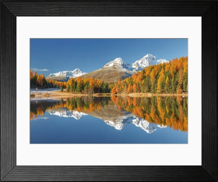 Framed Print : Staz lake (Stazersee), St Moritz, Graubunden, Engadine, Switzerland Framed Print : Staz lake (Stazersee), St Moritz, Graubunden, Engadine, Switzerland