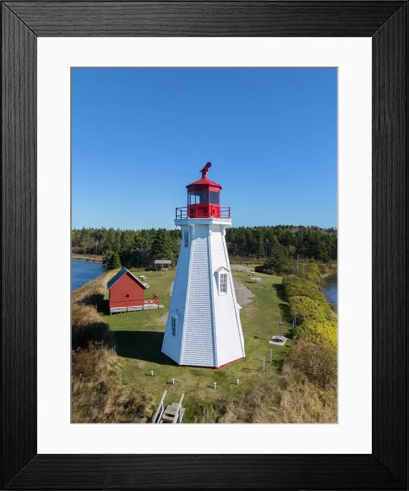 Framed Print : Mulholland Point Lighthouse Welshpool, Campobello Island, New Brunswick, Canada Framed Print : Mulholland Point Lighthouse Welshpool, Campobello Island, New Brunswick, Canada