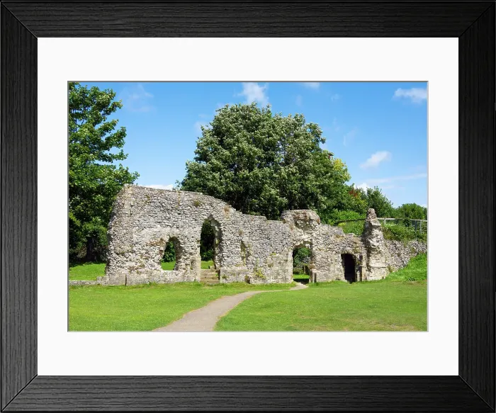 Framed Print : Ruins of Lewes Priory, Lewes, East Sussex, England Framed Print : Ruins of Lewes Priory, Lewes, East Sussex, England