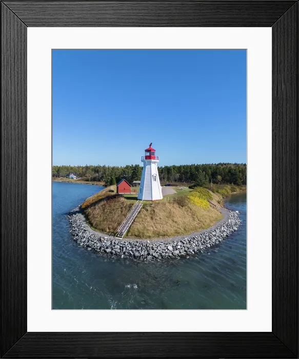 Framed Print : Mulholland Point Lighthouse Welshpool, Campobello Island, New Brunswick, Canada Framed Print : Mulholland Point Lighthouse Welshpool, Campobello Island, New Brunswick, Canada