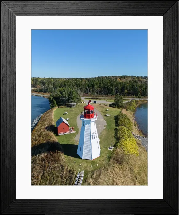 Framed Print : Mulholland Point Lighthouse Welshpool, Campobello Island, New Brunswick, Canada Framed Print : Mulholland Point Lighthouse Welshpool, Campobello Island, New Brunswick, Canada