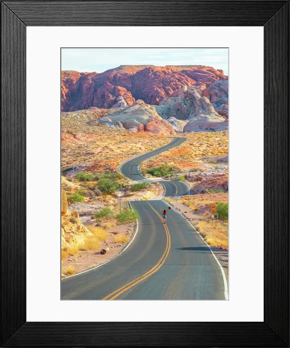 Framed Print : Valley of Fire State Park, Nevada, USA (MR)
