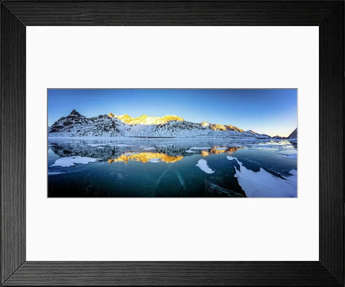 Framed Print : Lake Montespluga at sunset, Madesimo, Valtellina, Lombardy, Italy Framed Print : Lake Montespluga at sunset, Madesimo, Valtellina, Lombardy, Italy