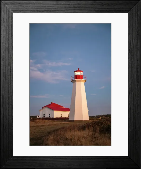 Framed Print : Shipwreck Point lighthouse, Prince Edward Island, Canada Framed Print : Shipwreck Point lighthouse, Prince Edward Island, Canada