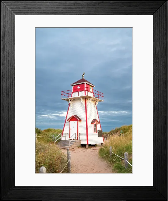 Framed Print : Covehead Harbour lighthouse, Prince Edward Island, Canada Framed Print : Covehead Harbour lighthouse, Prince Edward Island, Canada