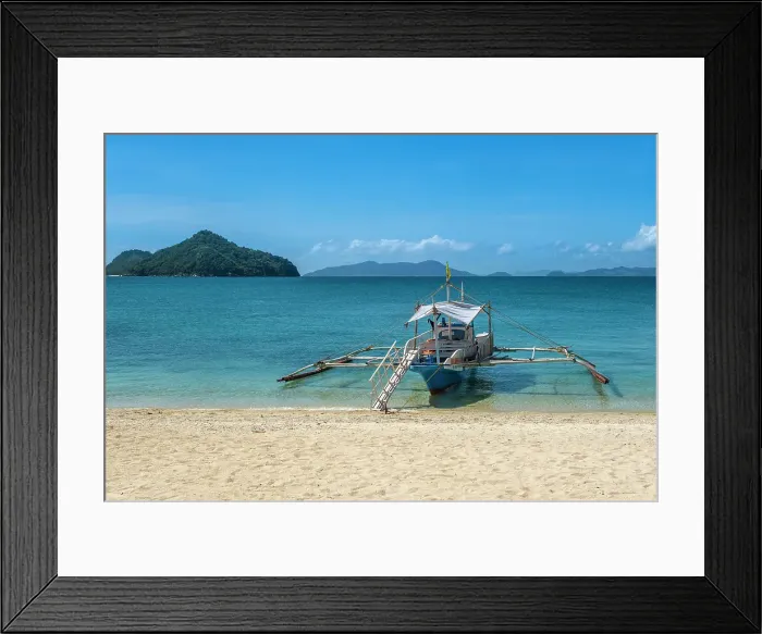 Framed Print : Bangka boats, Gigantes Islands, Iloilo Province, Western Visayas, Philippines Framed Print : Bangka boats, Gigantes Islands, Iloilo Province, Western Visayas, Philippines