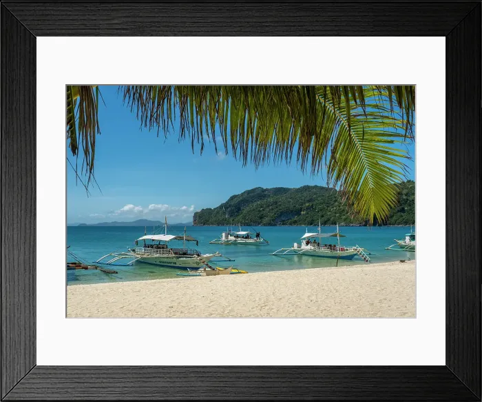 Framed Print : Bangka boats, Gigantes Islands, Iloilo Province, Western Visayas, Philippines Framed Print : Bangka boats, Gigantes Islands, Iloilo Province, Western Visayas, Philippines