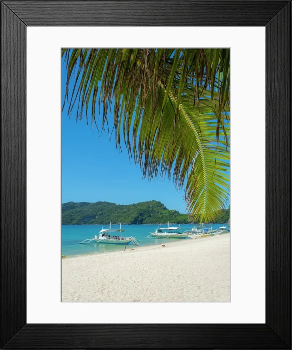 Framed Print : Bangka boats, Gigantes Islands, Iloilo Province, Western Visayas, Philippines Framed Print : Bangka boats, Gigantes Islands, Iloilo Province, Western Visayas, Philippines