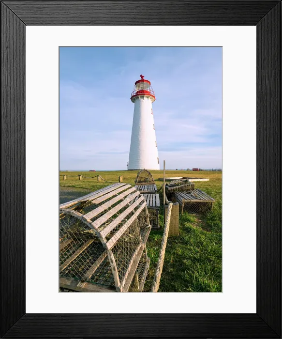 Framed Print : Point Prim Lighthouse, Prince Edward Island, Canada Framed Print : Point Prim Lighthouse, Prince Edward Island, Canada