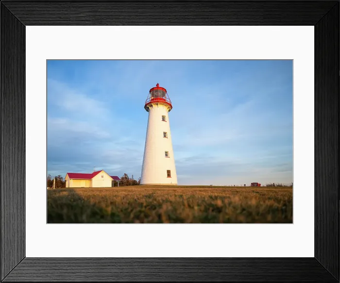 Framed Print : Point Prim Lighthouse, Prince Edward Island, Canada Framed Print : Point Prim Lighthouse, Prince Edward Island, Canada