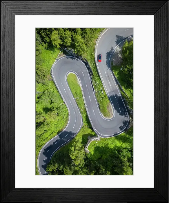 Framed Print : Aerial view of the Maloja Pass during summer. Maloja, Bregaglia, canton of Graubunden, Engadin, Switzerland Framed Print : Aerial view of the Maloja Pass during summer. Maloja, Bregaglia, canton of Graubunden, Engadin, Switzerland