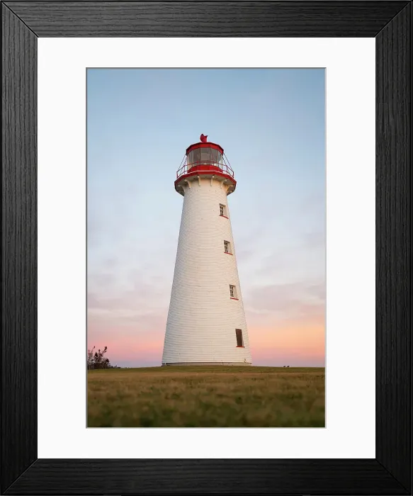 Framed Print : Point Prim Lighthouse, Prince Edward Island, Canada Framed Print : Point Prim Lighthouse, Prince Edward Island, Canada
