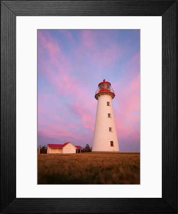Framed Print : Point Prim Lighthouse, Prince Edward Island, Canada Framed Print : Point Prim Lighthouse, Prince Edward Island, Canada