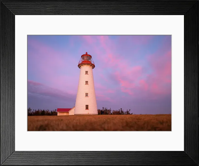 Framed Print : Point Prim Lighthouse, Prince Edward Island, Canada Framed Print : Point Prim Lighthouse, Prince Edward Island, Canada