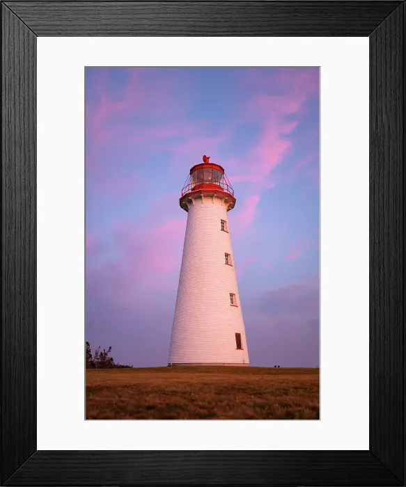 Framed Print : Point Prim Lighthouse, Prince Edward Island, Canada Framed Print : Point Prim Lighthouse, Prince Edward Island, Canada